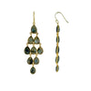 ORA earrings, labradorite and 18K gold-plated sterling silver.