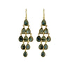 ORA earrings, labradorite and 18K gold-plated sterling silver.